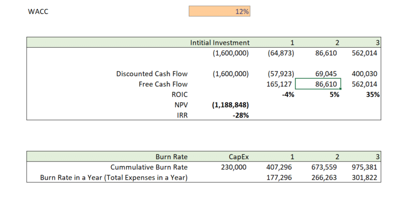 E-Mail Management Software Excel Financial Model