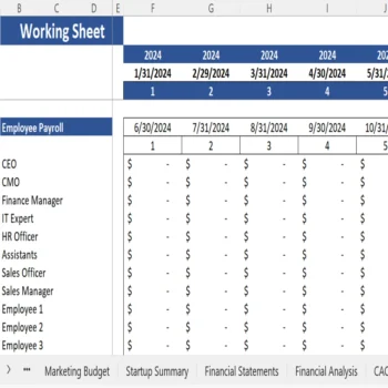 Surprise Subscription Box Financial Model - Working Sheet