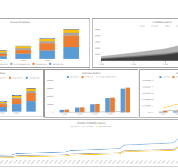 Virtual Queue App Excel Financial Model - Image 7