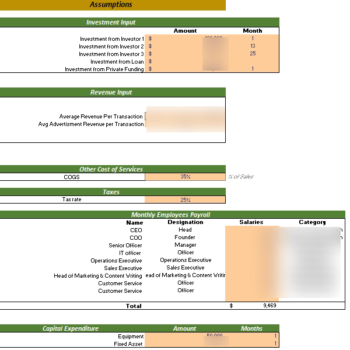Smart Security Kiosks Excel Financial Model