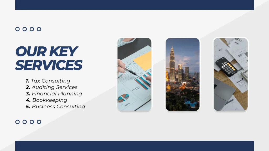 Accounting Firm Pitch Deck Template - Services Description