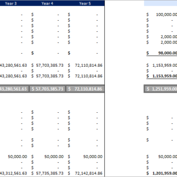 B2B Match-Making Excel Financial Model - Image 2