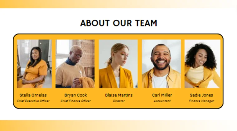 Co-Working Space Pitch Deck-About Our Team