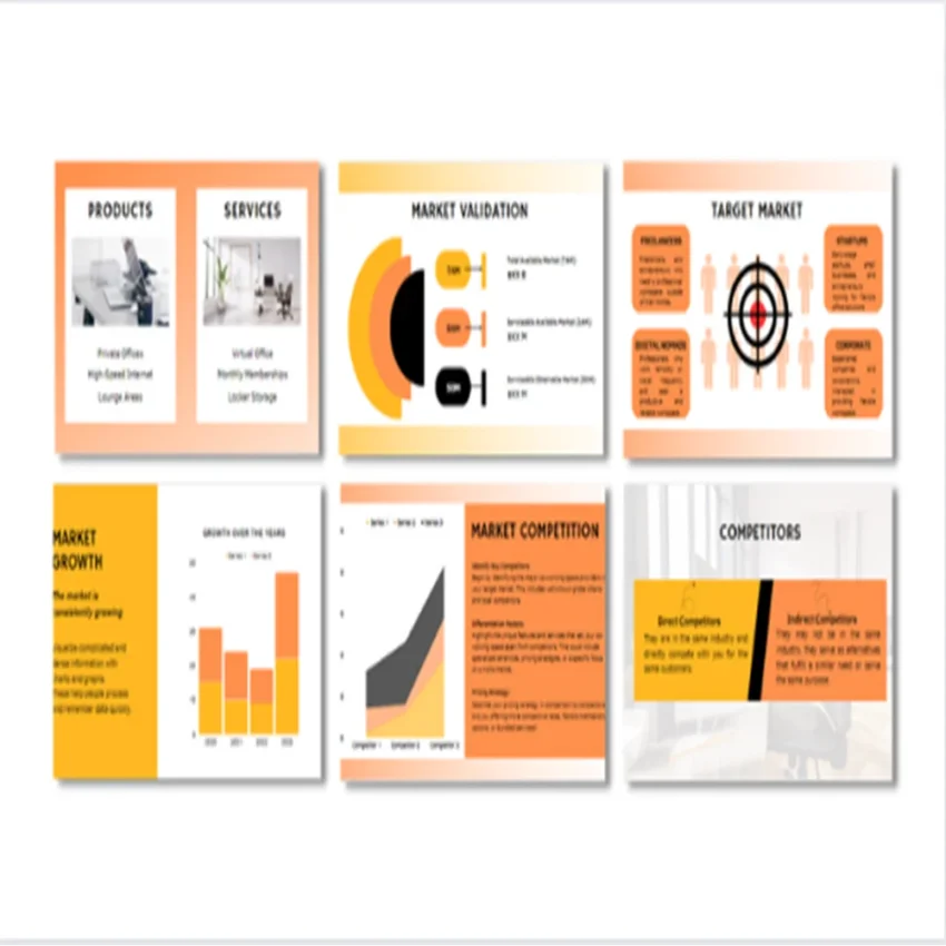 Co-Working Space Pitch Deck-Target Market Feature Image 4