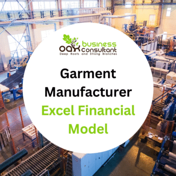 Garment Manufacturer Excel Financial Model - Product Image
