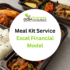 Meal Kit Service Excel Financial Model