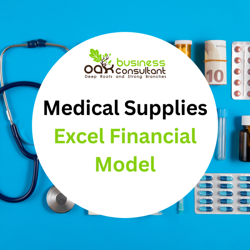 Medical Supplies Excel Financial Model
