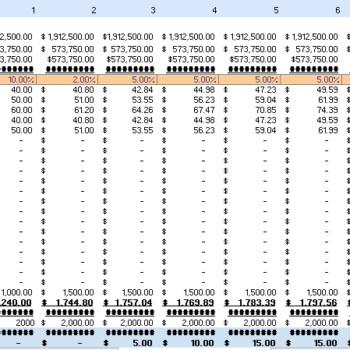 B2B Match-Making Excel Financial Model - Image 8