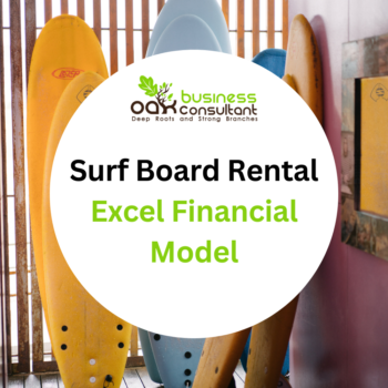 Surf Board Rental Excel Financial Model