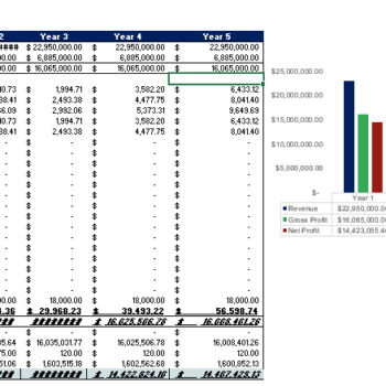 B2B Match-Making Excel Financial Model - Image 11