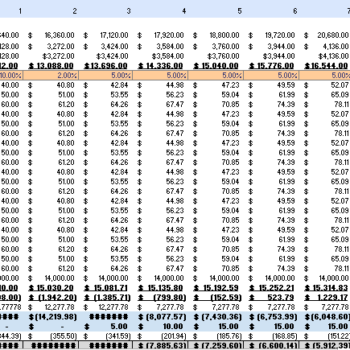 Surf Board Rental Excel Financial Model Template - Image 9