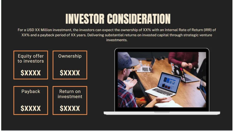 Architecture Firm Pitch Deck Template - Investor Consideration