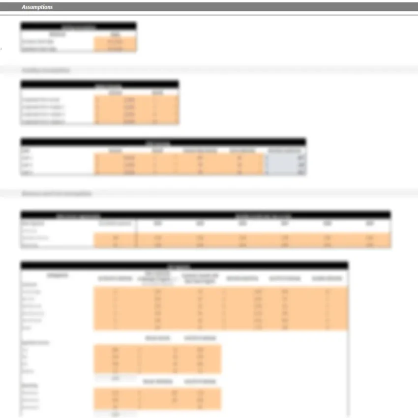 Input Sheet