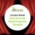 Curtain Retail Financial Model - Product Image