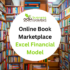 Online Book Marketplace Excel Financial Model