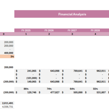 Online Perfume Store Financial Model - Company Valuation