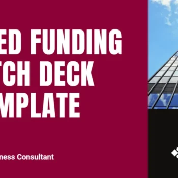 Seed funding pitch deck Title Page
