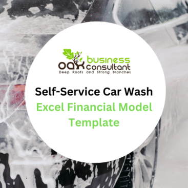 Self Service Car Wash Excel Financial Model - Product Image