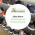 Shoe Store Excel Financial Model - Product Image