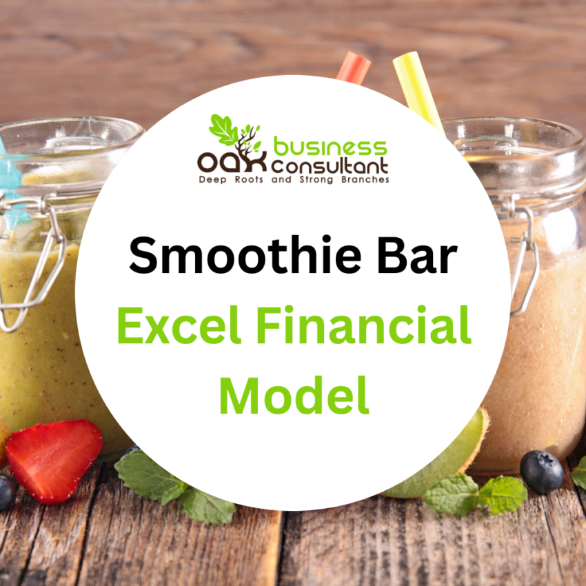 Smoothie Bar Excel Financial Model Smoothie Bar Excel Financial Model