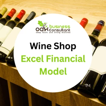 Wine Shop Excel Financial Model-product image