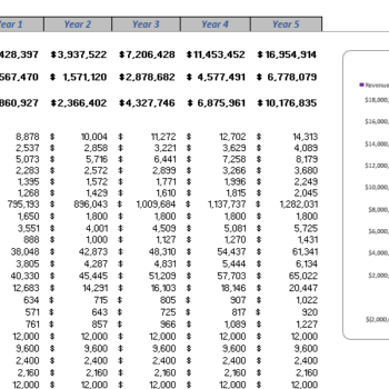 Block Chain Network Financial model