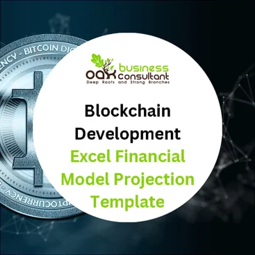 Blockchain Development Excel Financial Model - Product Image