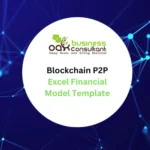Blockchain P2P Excel Financial Model - Product Image