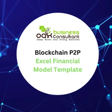 Blockchain P2P Excel Financial Model - Product Image