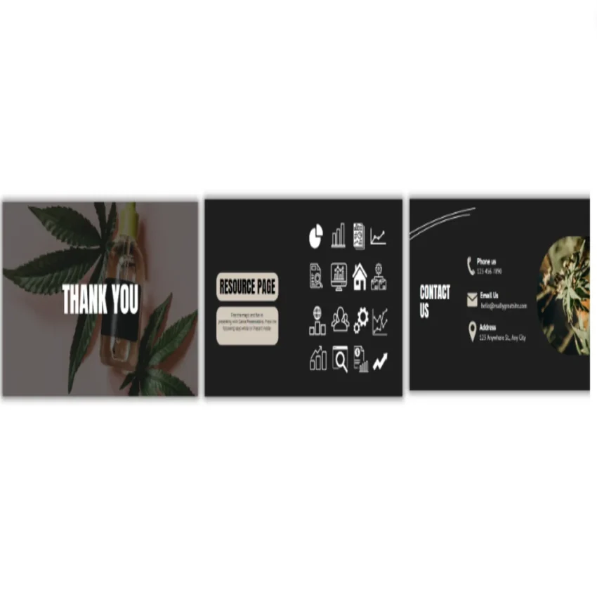 Cannabis Pitch Deck Template-Contact Us