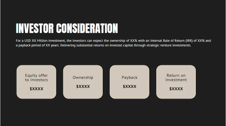 Cannabis Pitch Deck Template-Investor Consideration