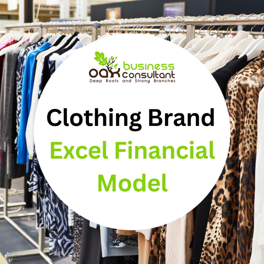 Clothing Brand Excel Financial Model Clothing Brand Excel Financial Model