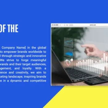 Global Marketing Pitch Deck Template - Purpose of the Company