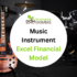 Music Instrument Excel Financial Model