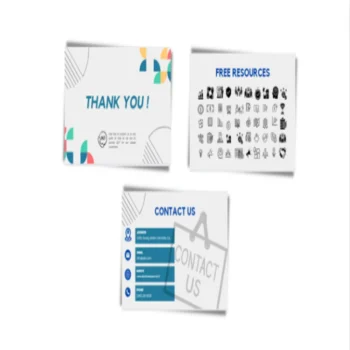 Pharmacy Pitch Deck Template - Feature Image Company Contact