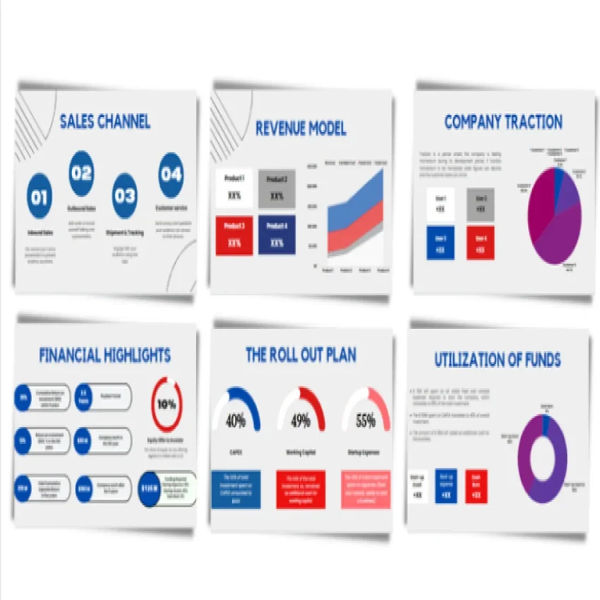 Pharmacy Pitch Deck Template - Feature Image Company Traction
