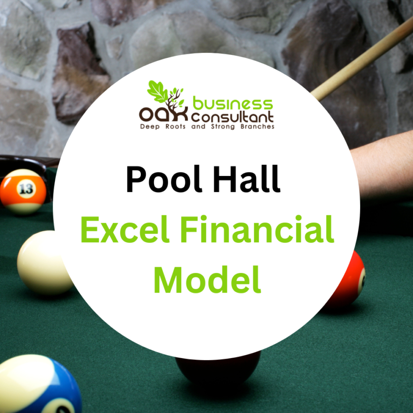 Pool Hall Excel Financial Model