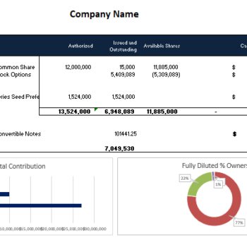 Proforma Cap Table Excel Template (1)