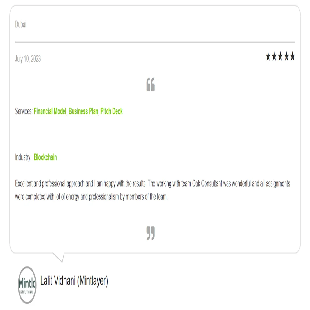 Token Economy Model - Testimonial