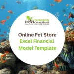 Online Pet Store Excel Financial Model Projection Template - Product Image