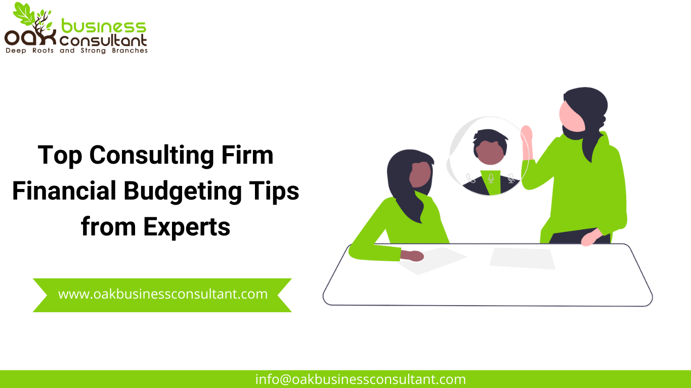 Top Consulting Firm Financial Budgeting Tips from Experts