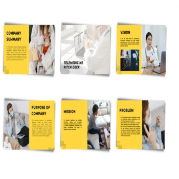 Telemedicine Pitch Deck Template - FI - Company Summary