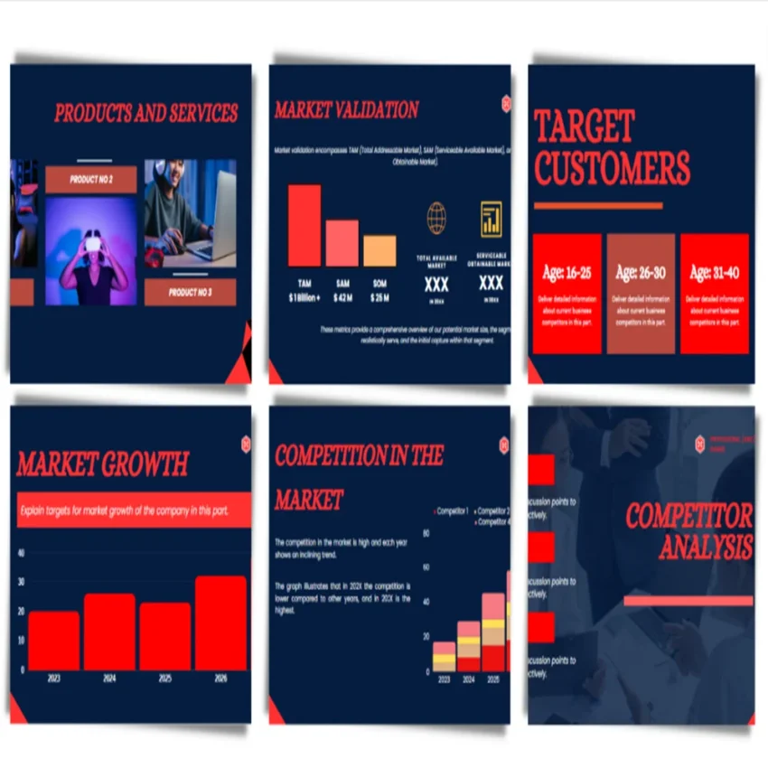 Video Game Pitch Deck - Market Validation FI