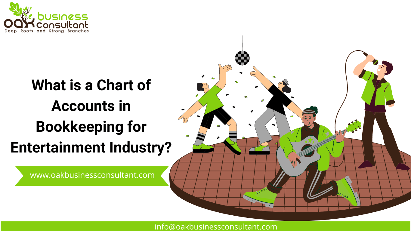 What is a Chart of Accounts in Bookkeeping for Entertainment Industry?