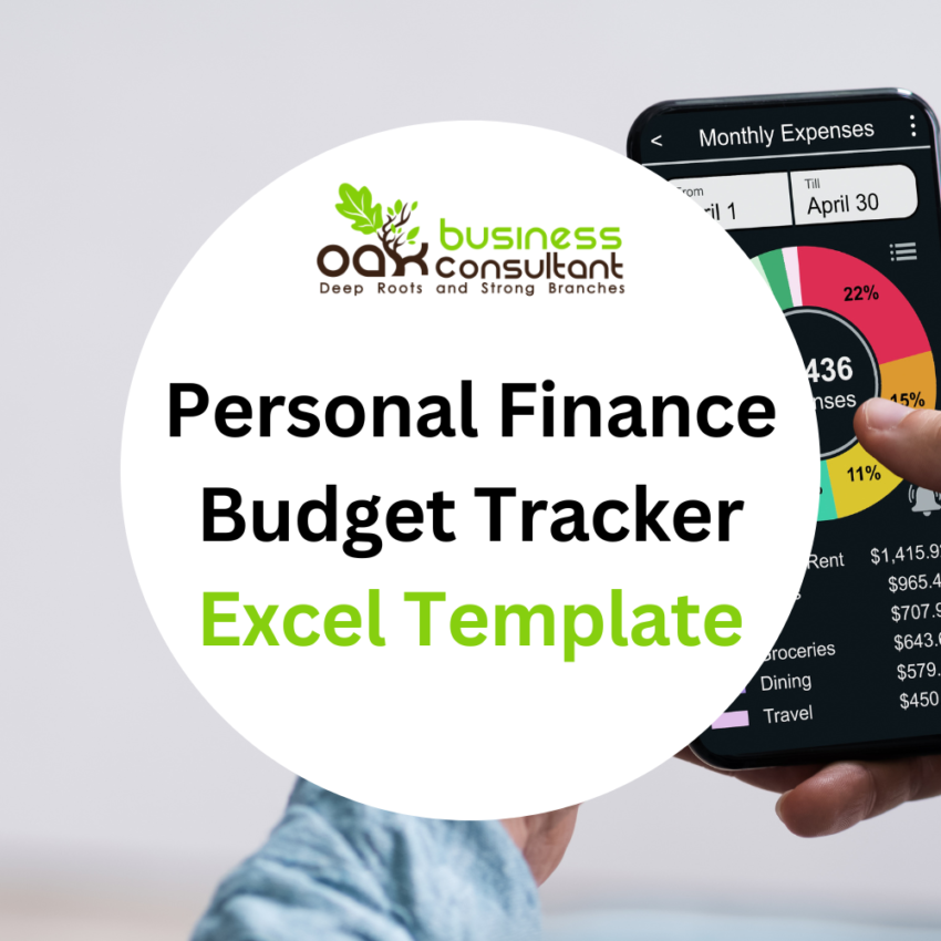 Personal Finance Budget Tracker Excel Template