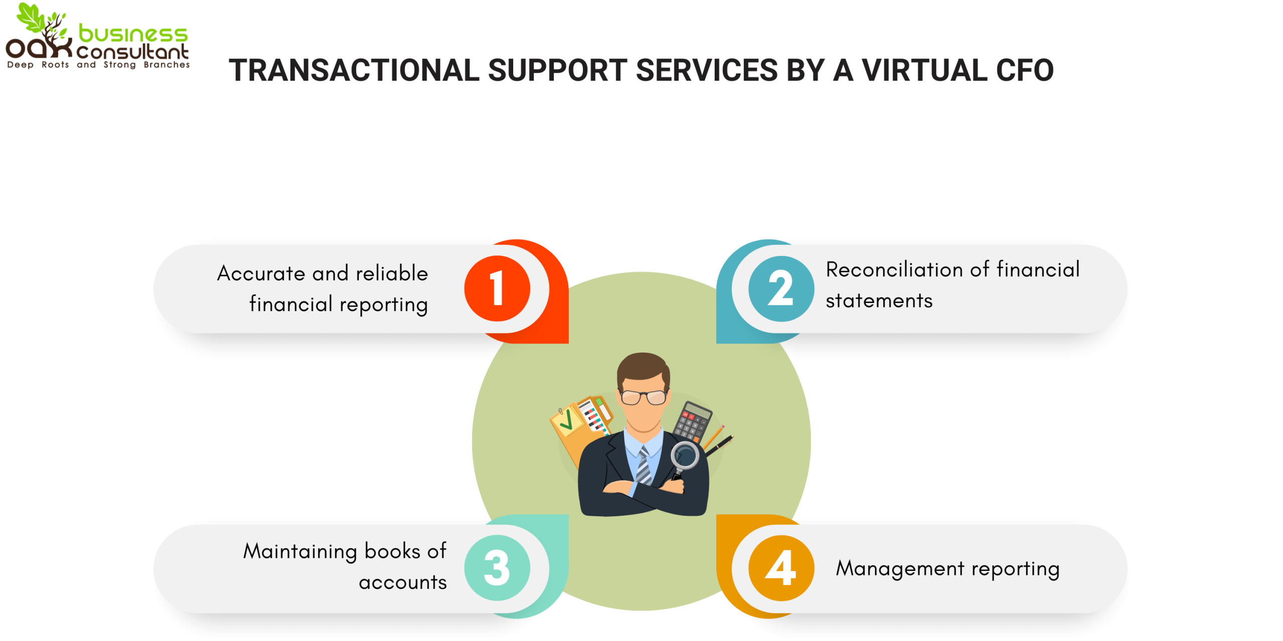 transactional support services by a Virtual CFO