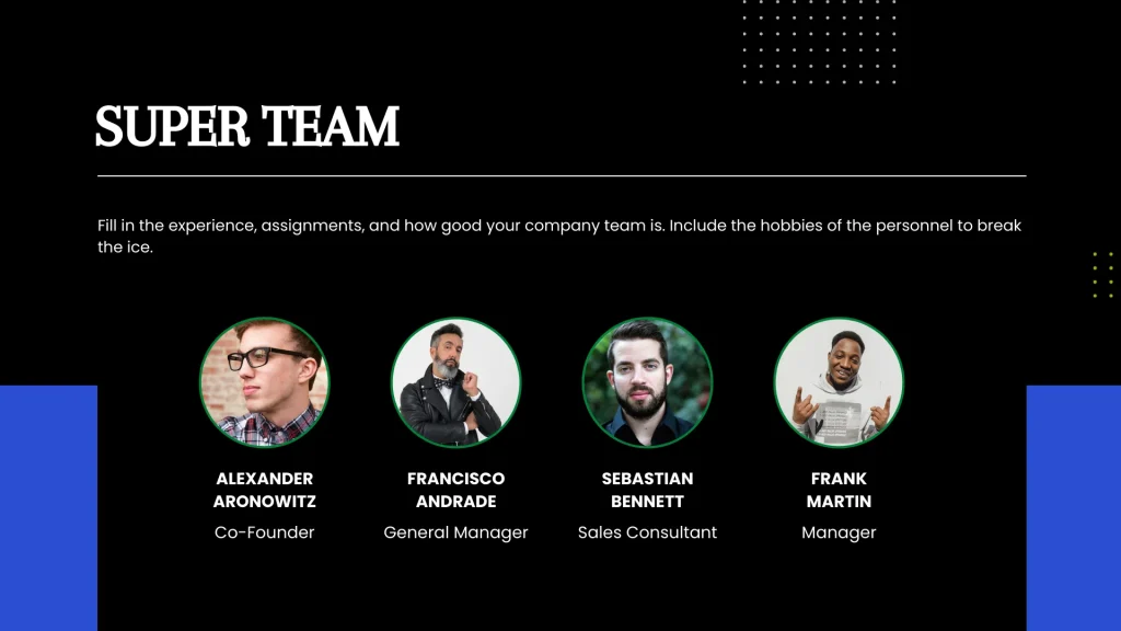 Blockchain p2p Pitch Deck - Super Team