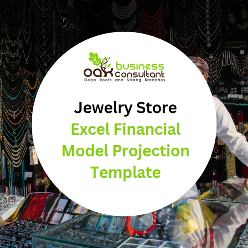 Jewelery Store Excel Financial Model - Product Image Jewelery Store Excel Financial Model - Product Image