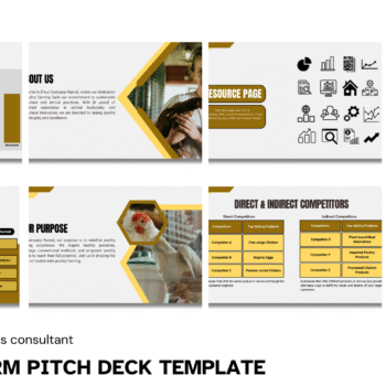 Poultry Farm Pitch Deck Template - Company Summary