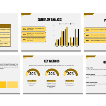 Poultry Farm Pitch Deck Template - Profit and Loss